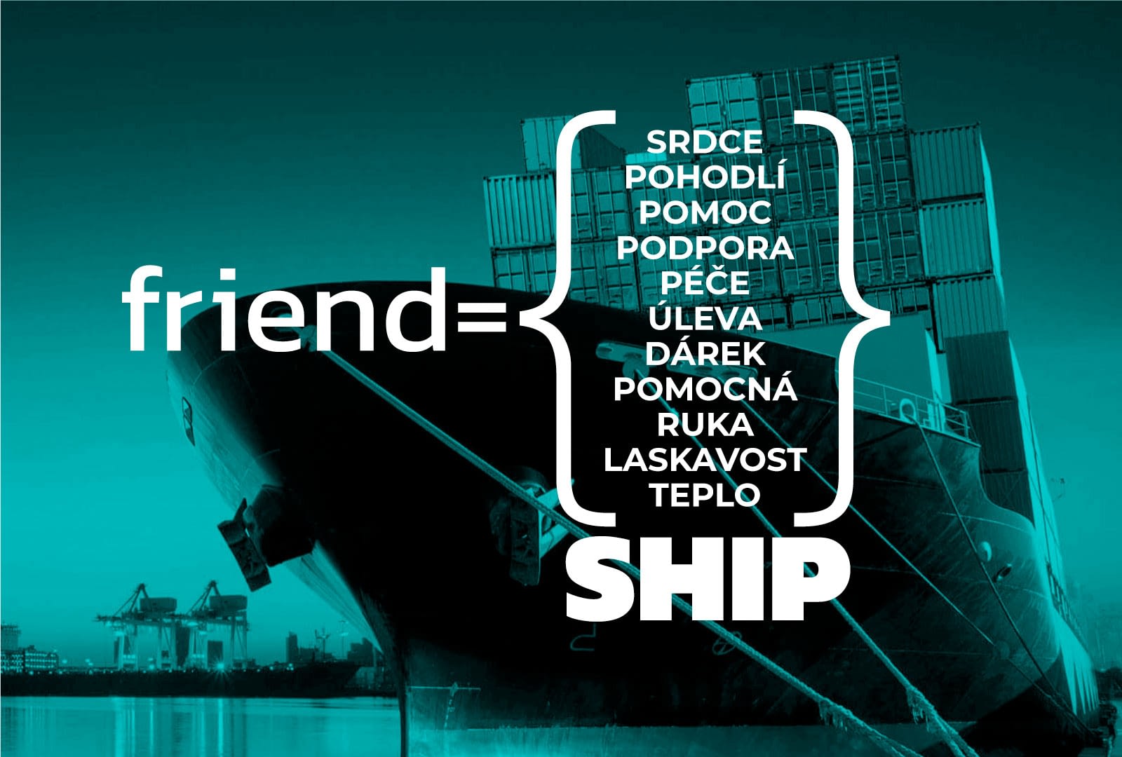 FriendShip Prague Logo Design Concept